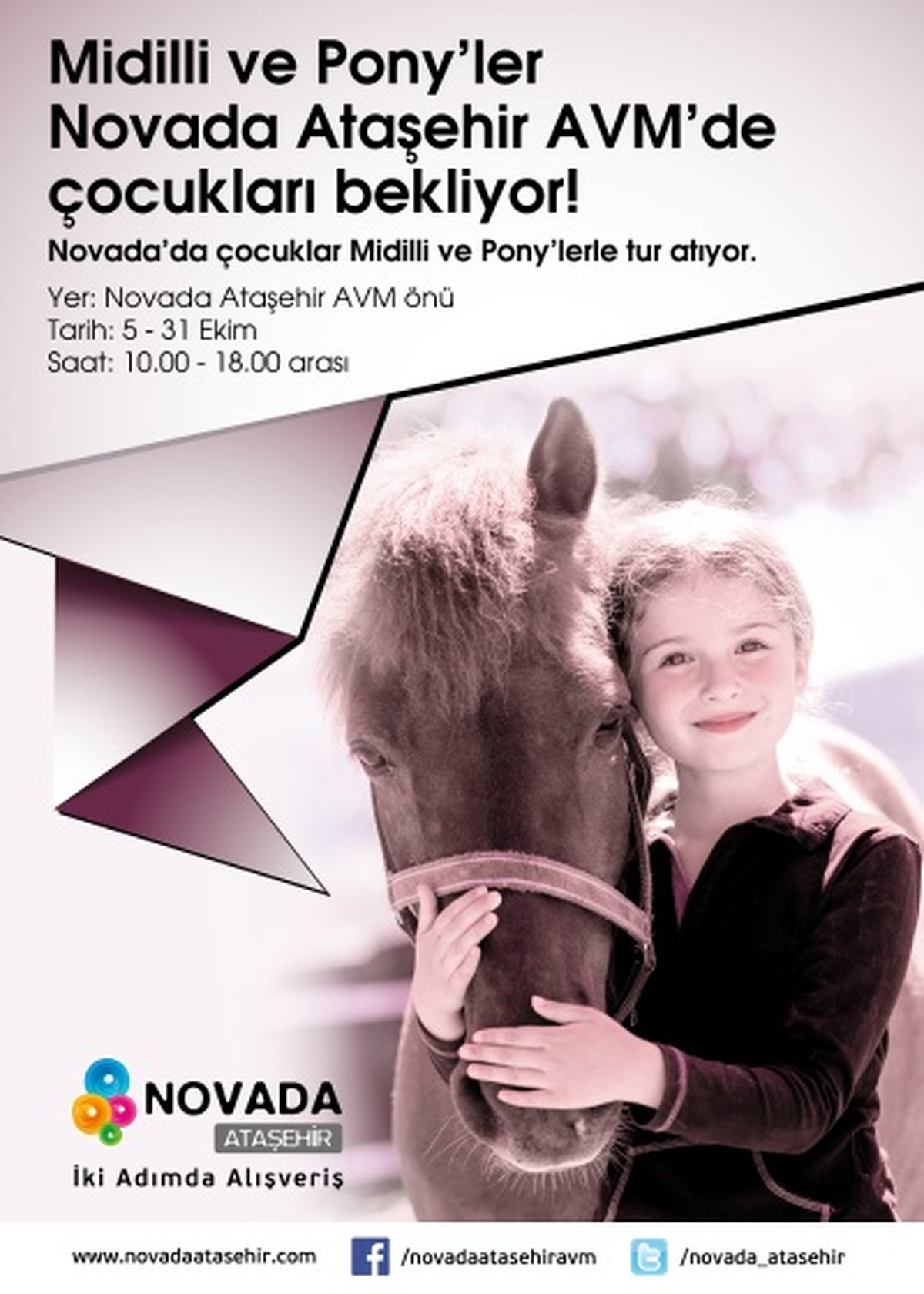 Haydi Çocuklar At Binmeye