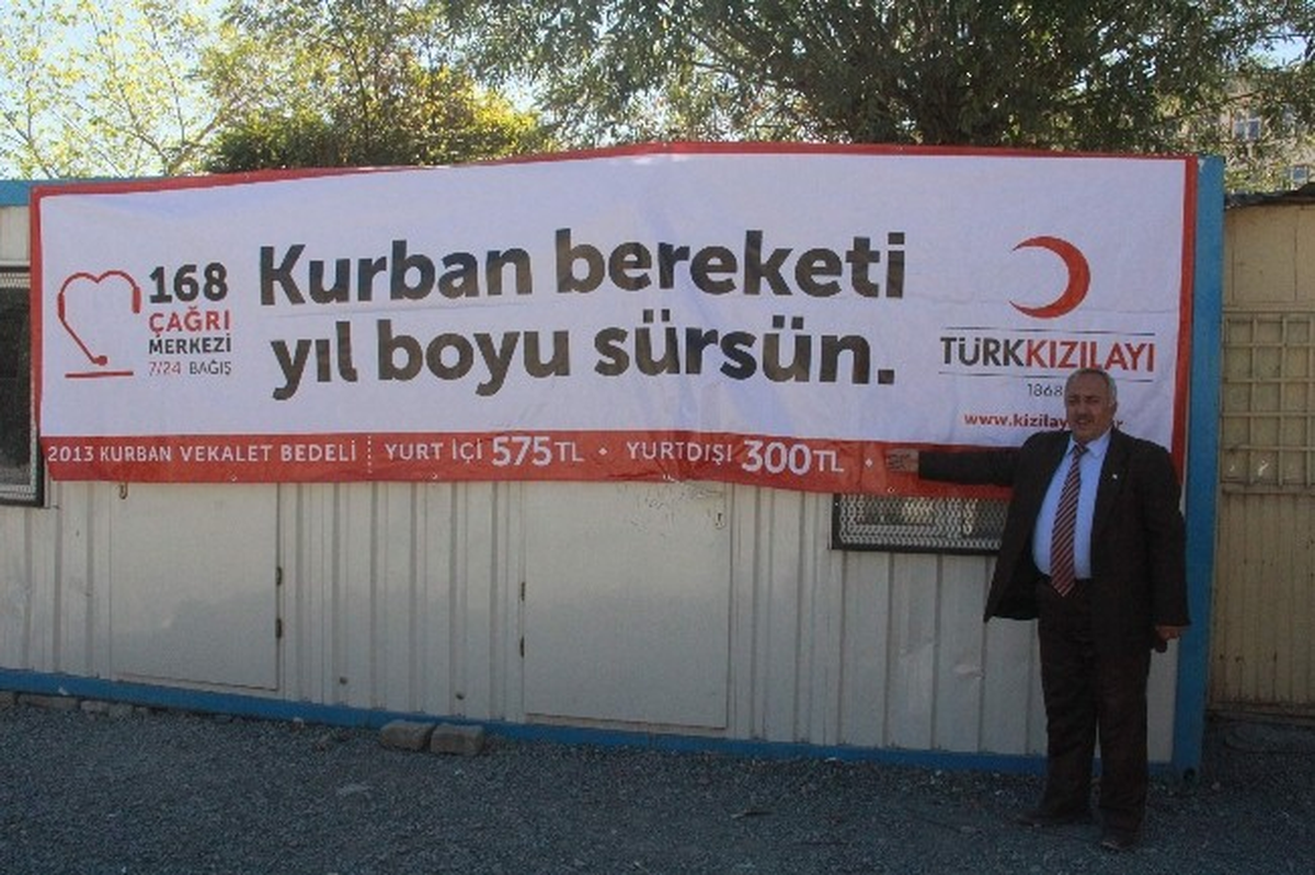 Kızılay\'dan Kurban Bağışı Kampanyası