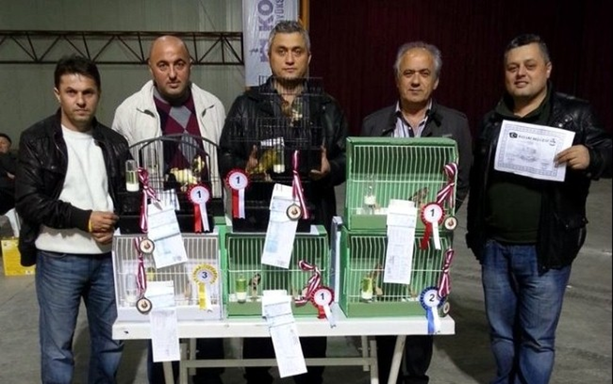 Kuşların Güzellik Yarışmasında Zonguldak 6 Madalya Kazandı