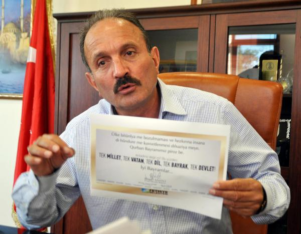 MHP\'li Başkandan Türkçe ve Kürtçe Bayram Mesajı