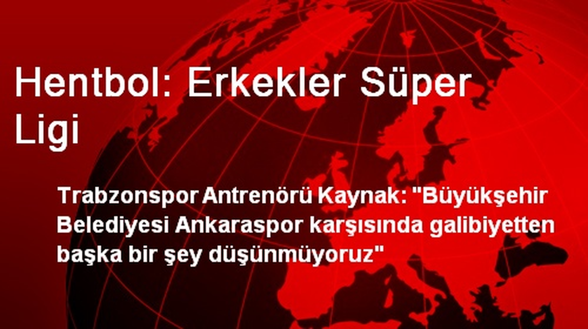 "Galibiyetten Başka Bir Şey Düşünmüyoruz"