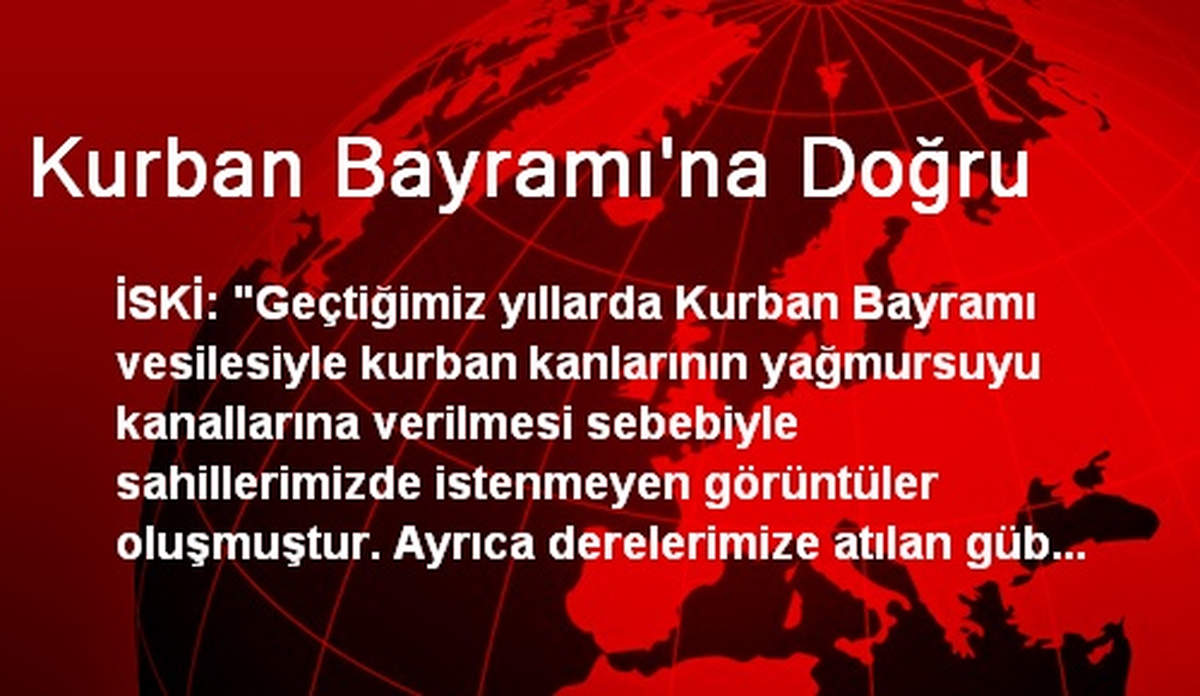 Kurban Bayramı\'na Doğru