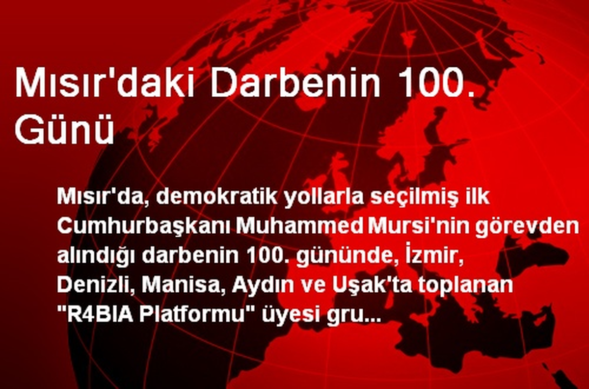 Mısır\'daki Darbenin 100. Günü