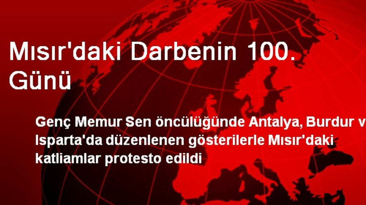 Mısır\'daki Darbenin 100. Günü