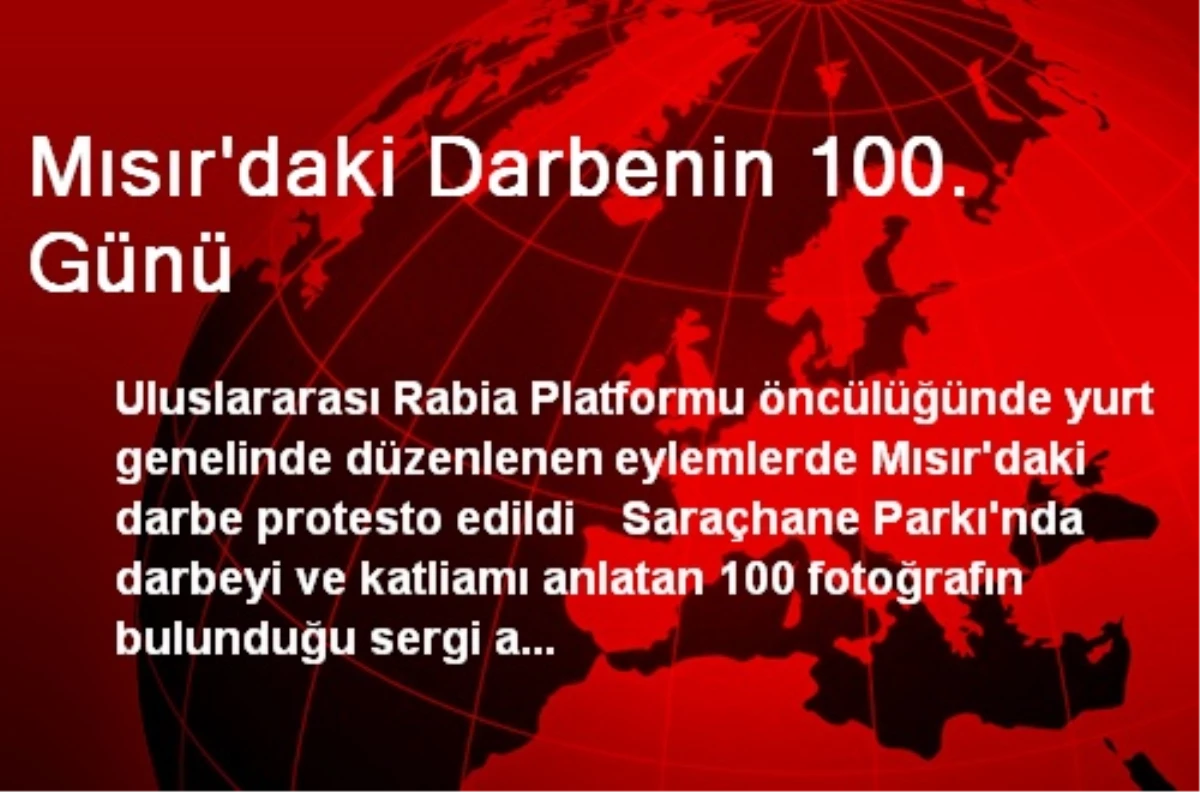 Mısır\'daki Darbenin 100. Günü