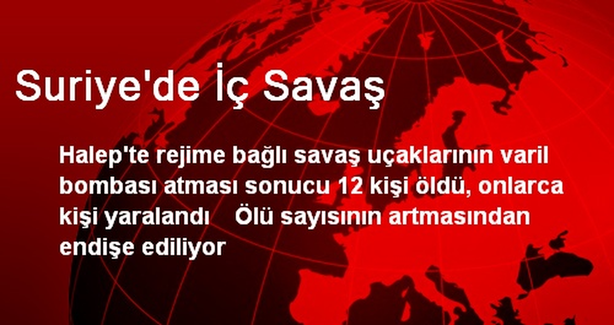 Suriye\'de İç Savaş
