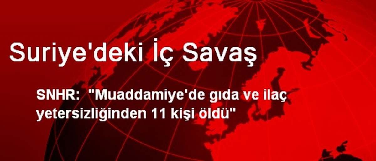 Suriye\'deki İç Savaş