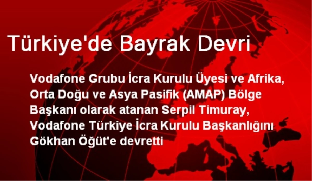 Türkiye\'de Bayrak Devri