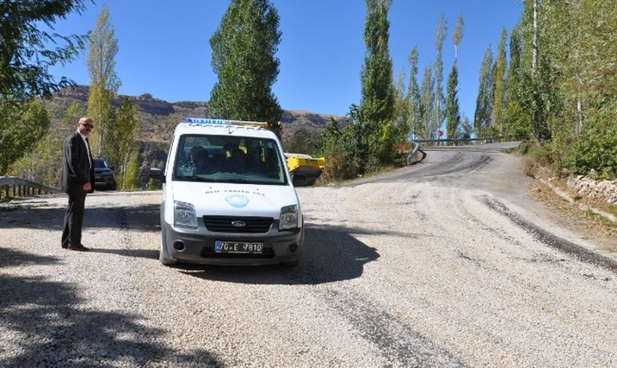 Sarıveliler\'de Asfaltsız Yol Kalmayacak