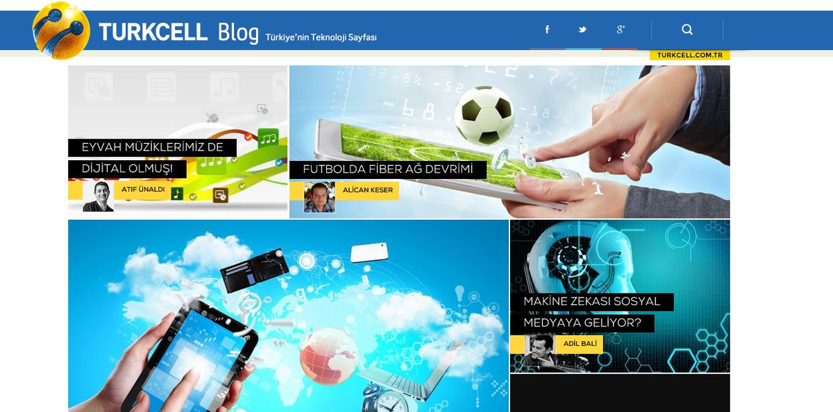 Turkcell\'in Teknoloji Sayfası Turkcell Blog Yayına Başladı