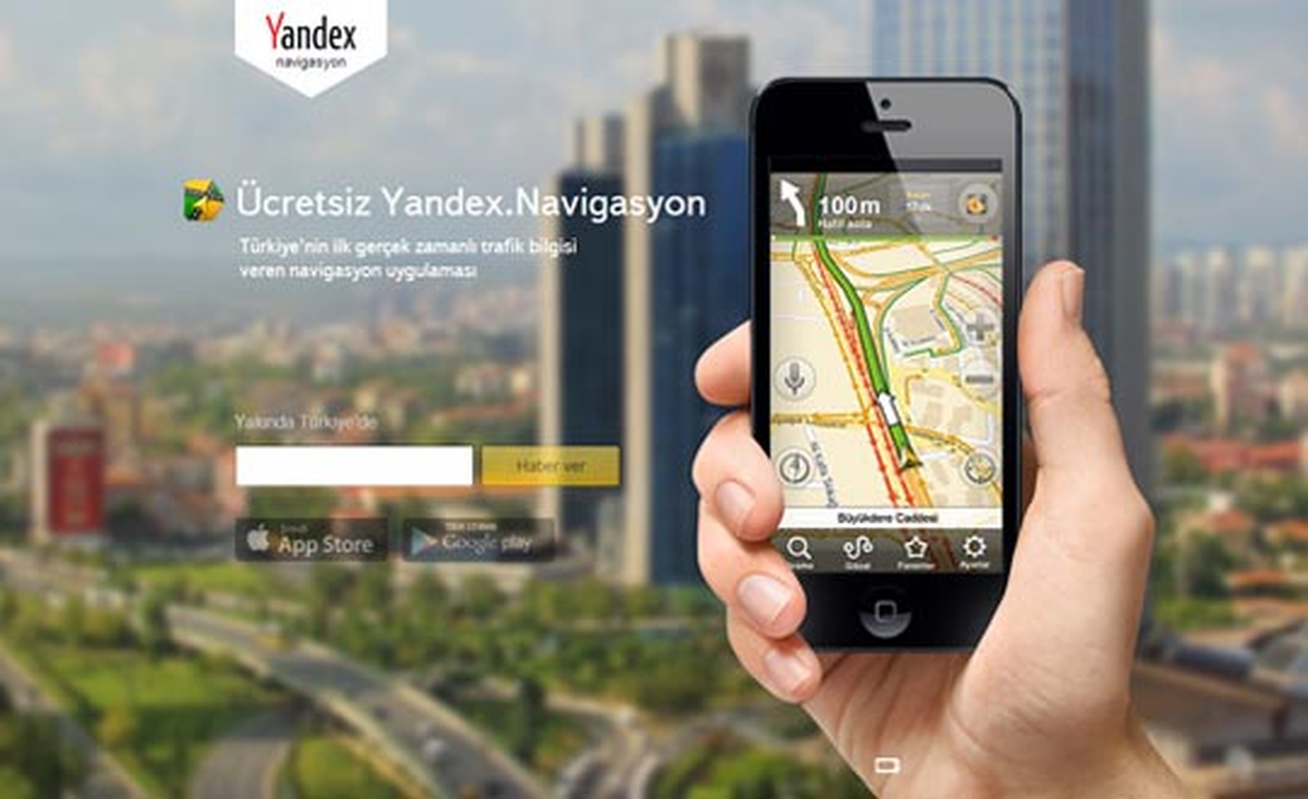 Yandex Navigasyon Çıktı