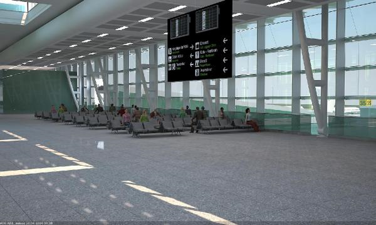 Yeni İzmir Havalimanı Üç Boyutlu Sanal Olarak Bitirildi