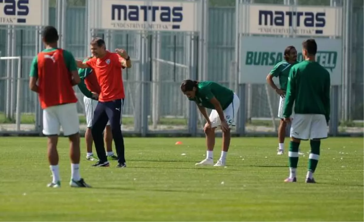 Bursaspor\'da Taktik Çalışma