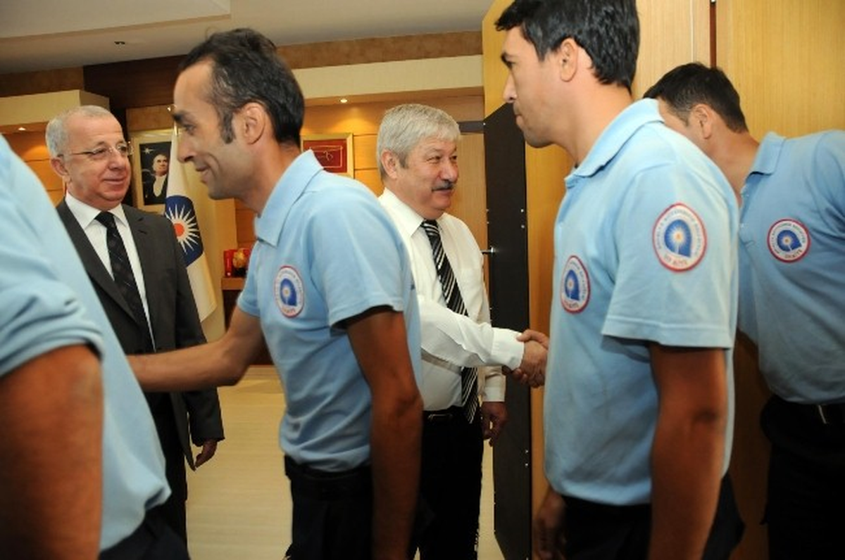 Büyükşehir Personeli Bayramlaştı