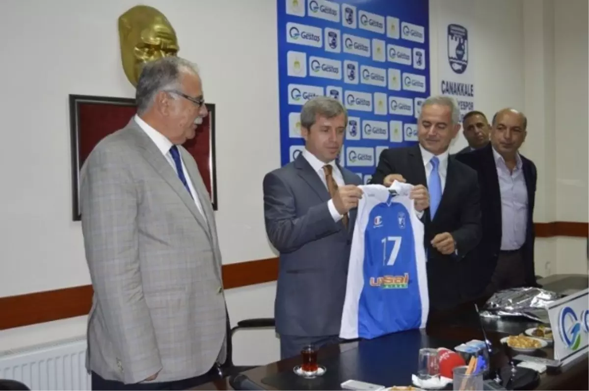 Çanakkale Belediyespor ile Gestaş Arasında Sponsorluk Protokolü İmzalandı