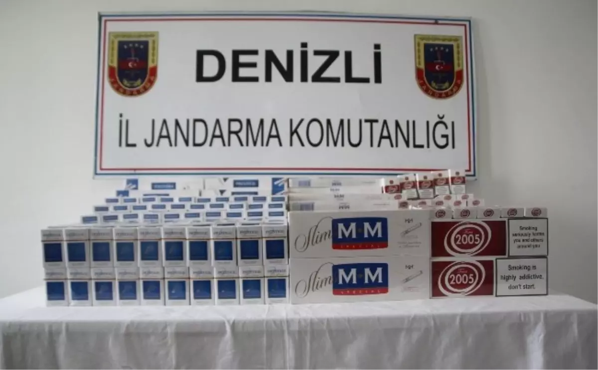 Denizli\'de Kaçak Sigara Operasyonu