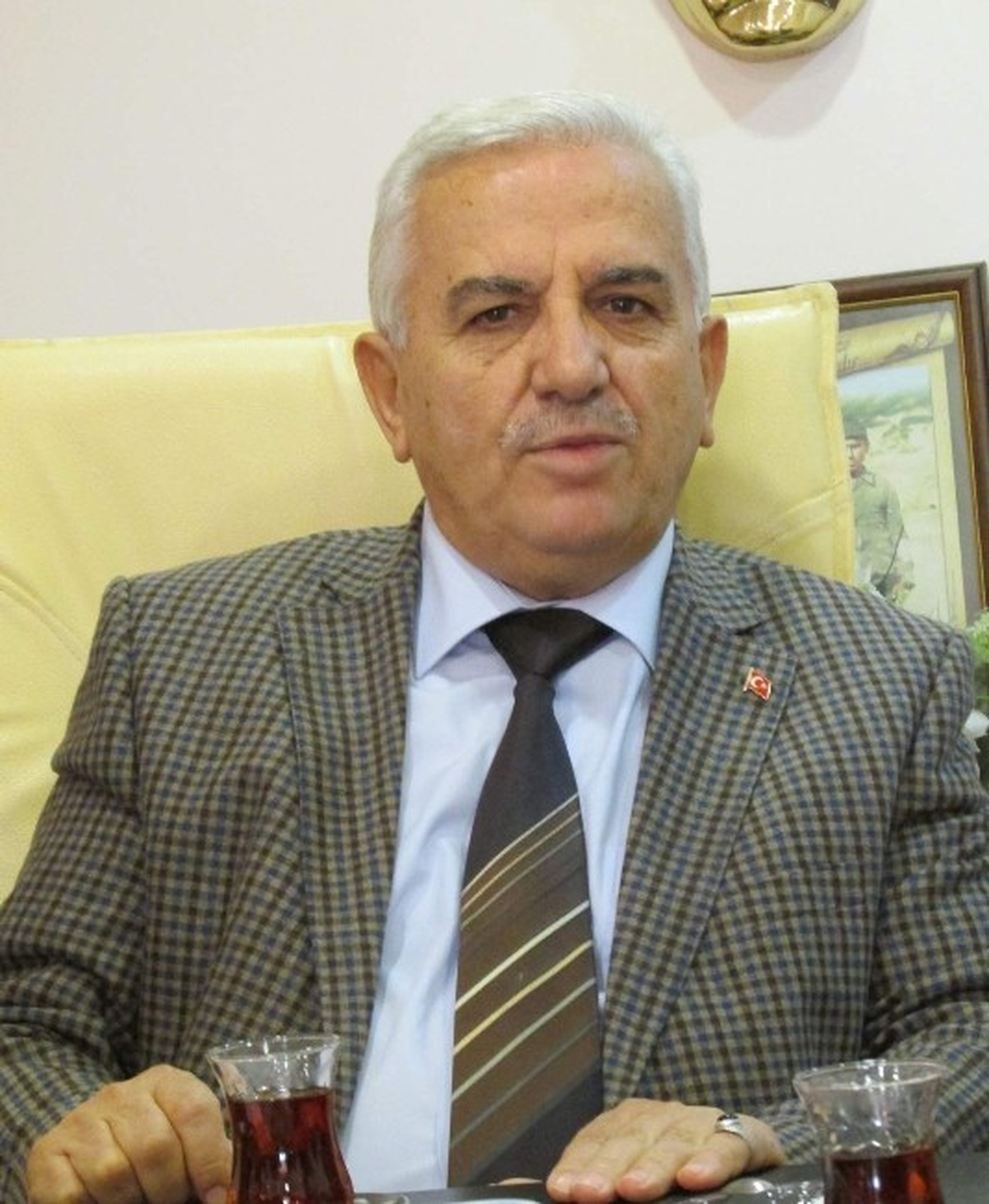 Meskop Başkanı Çınar\'dan Mersinli\'ye Destek