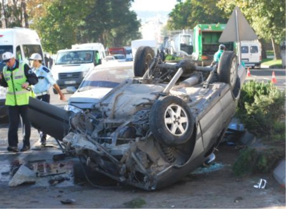 Ordu\'daki Trafik Kazaları: 9 Yaralı