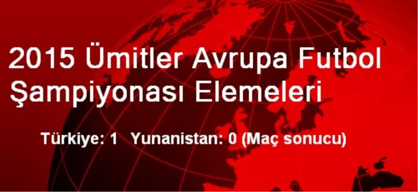 2015 Ümitler Avrupa Futbol Şampiyonası Elemeleri