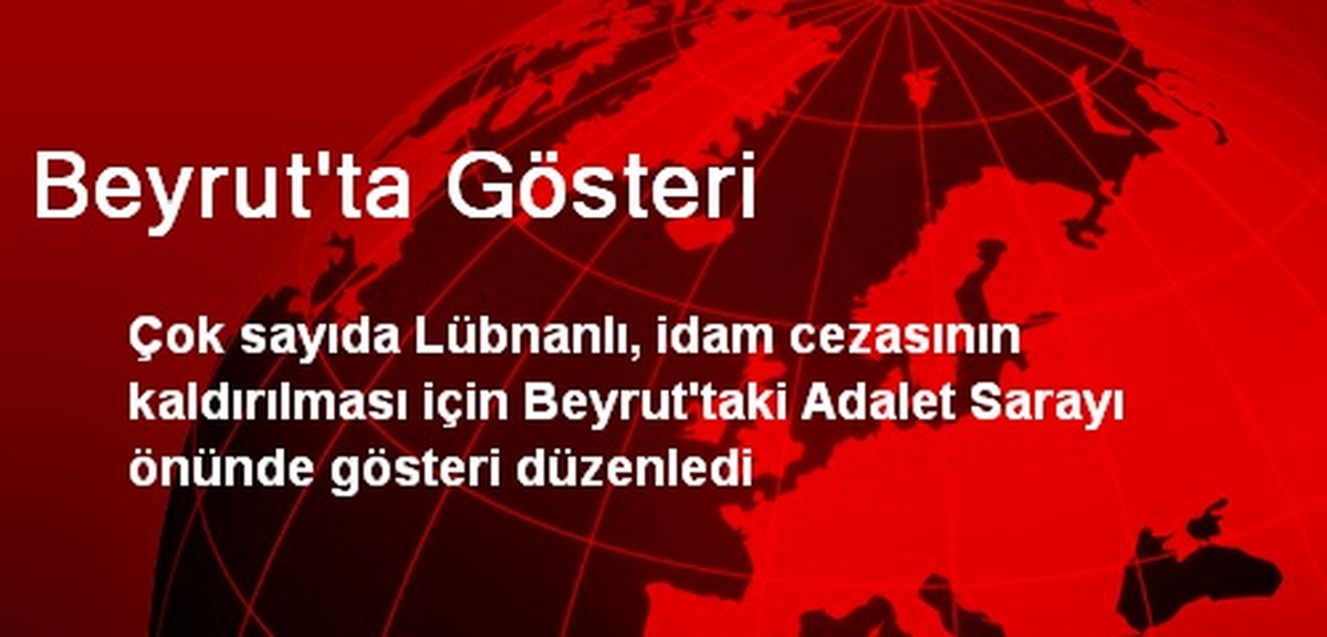 Beyrut\'ta Gösteri