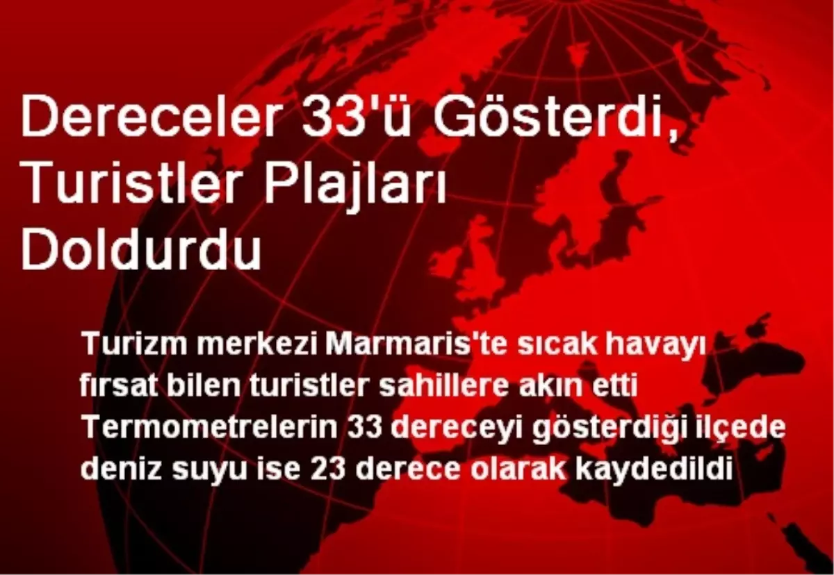 Marmaris Yaz Günlerine Geri Döndü