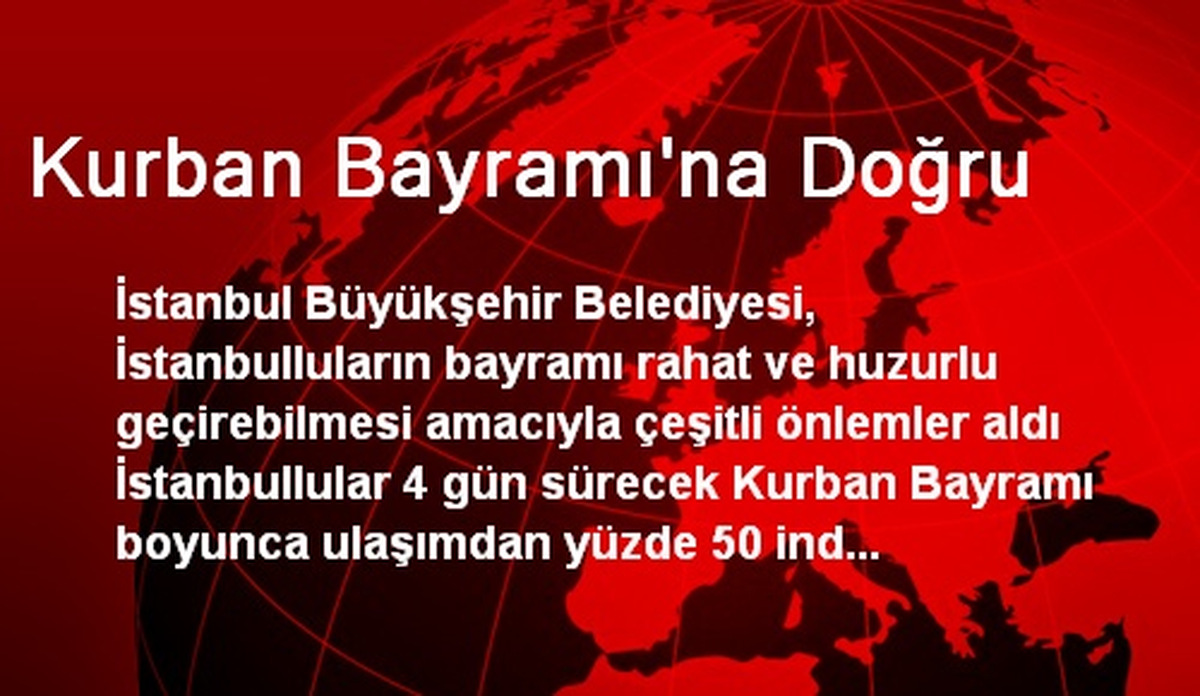 Kurban Bayramı\'na Doğru
