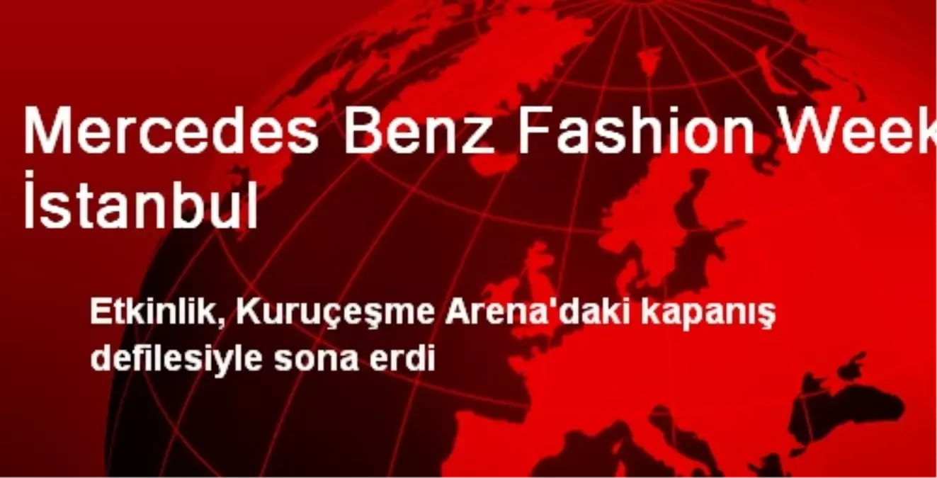 Mercedes Benz Fashion Week İstanbul