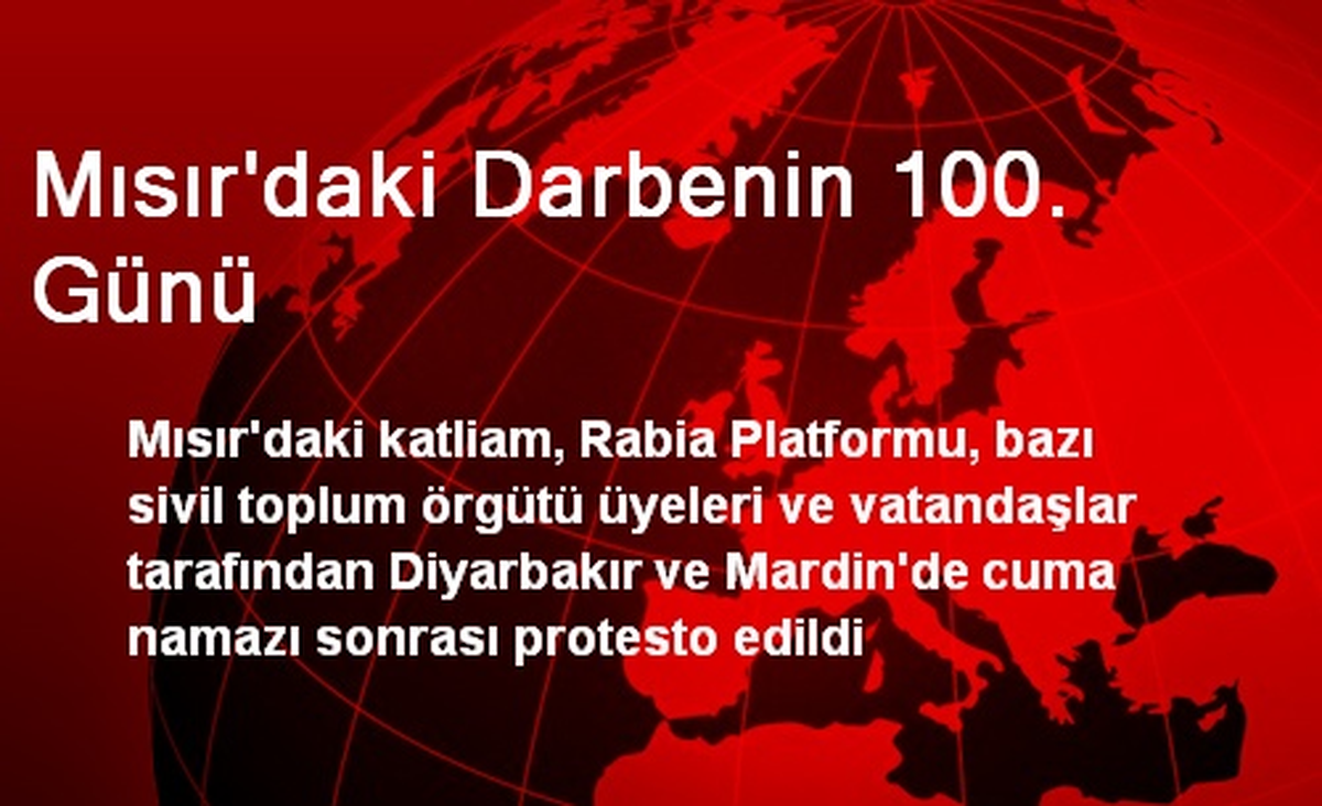 Mısır\'daki Darbenin 100. Günü