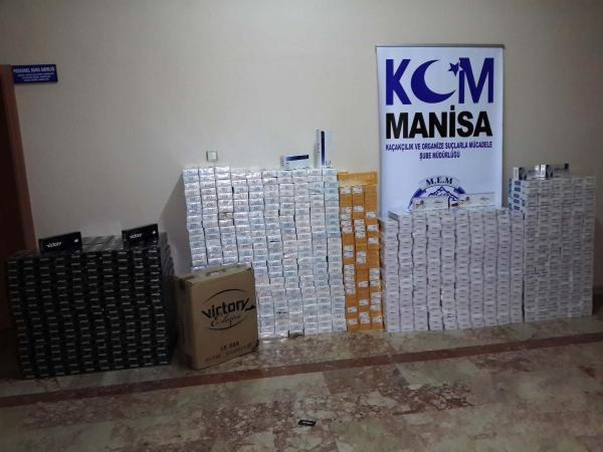 70 Bin Gümrük Kaçağı Sigara Ele Geçirildi