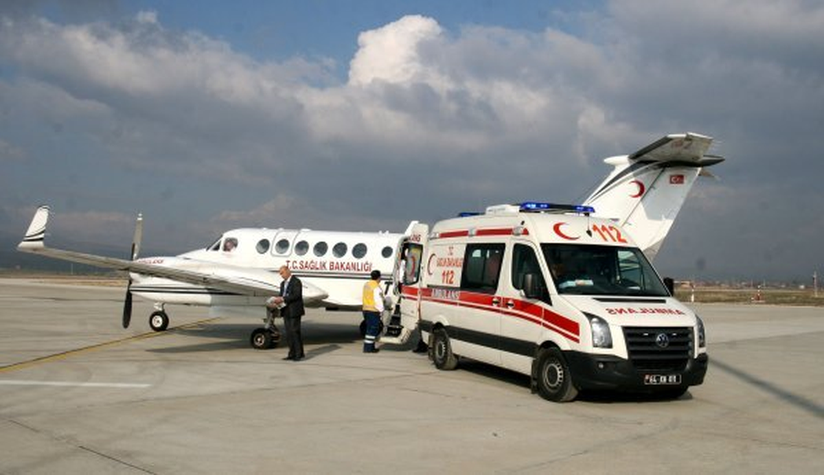 Ambulans Uçak, Bir Yaşındaki Bebek İçin Havalandı