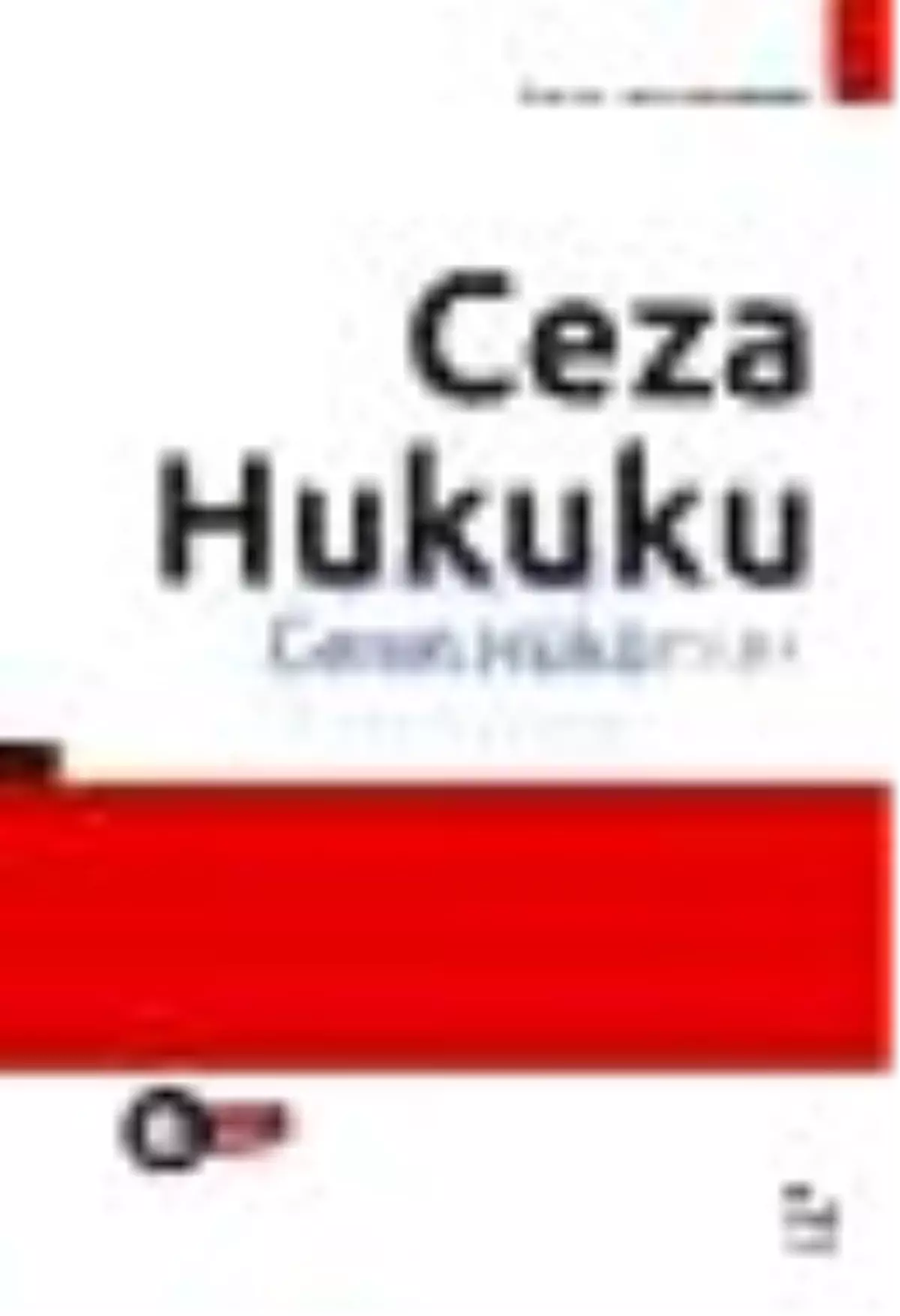 Ceza Hukuku Genel Hükümler Kitabı