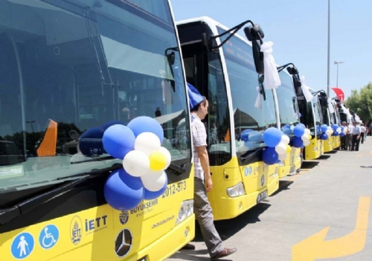 İstanbul\'da 758 Yeni İett Otobüsü Hizmete Alındı
