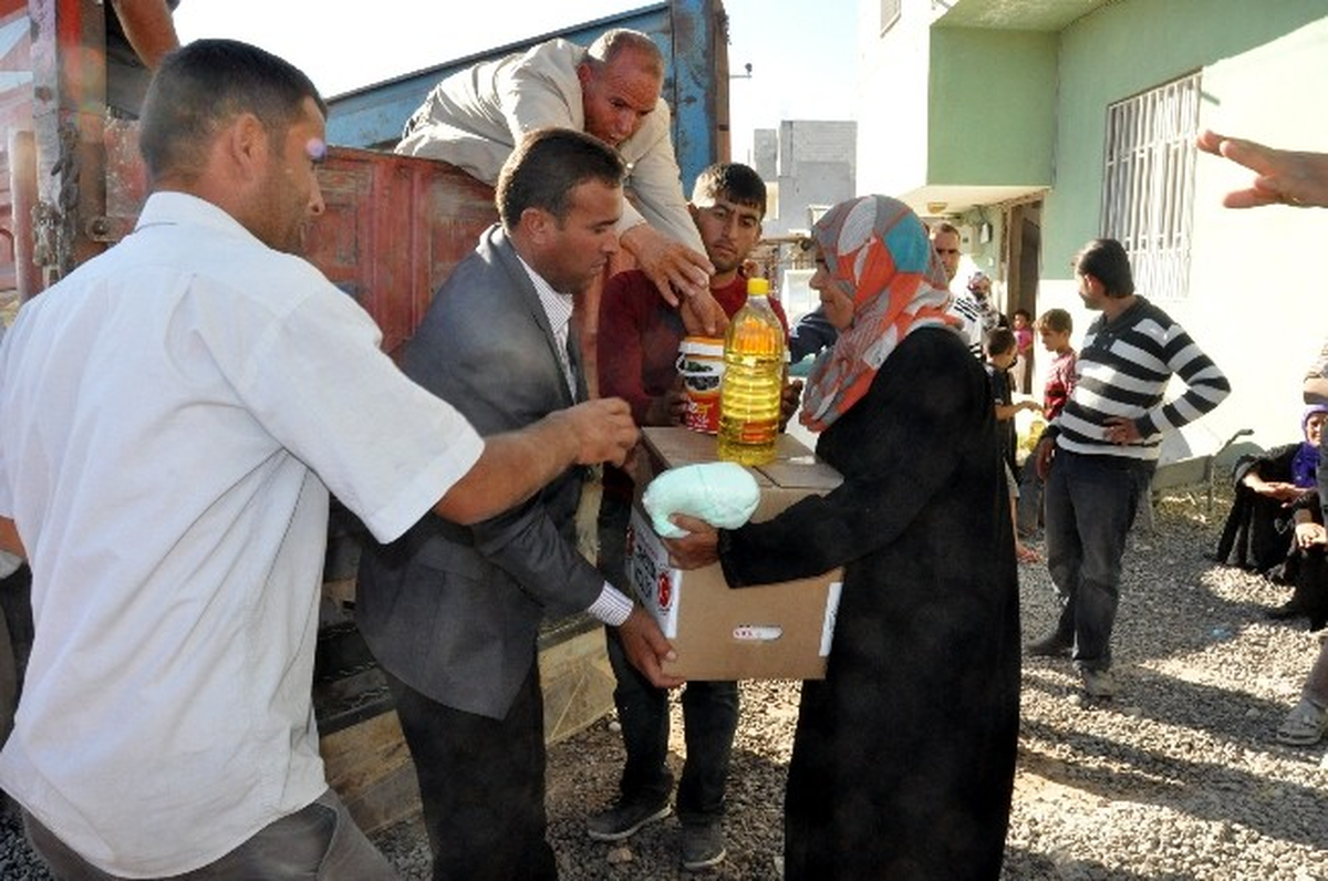Kaymakamlık, Çadır Kent Dışındaki Mültecileri Unutmadı