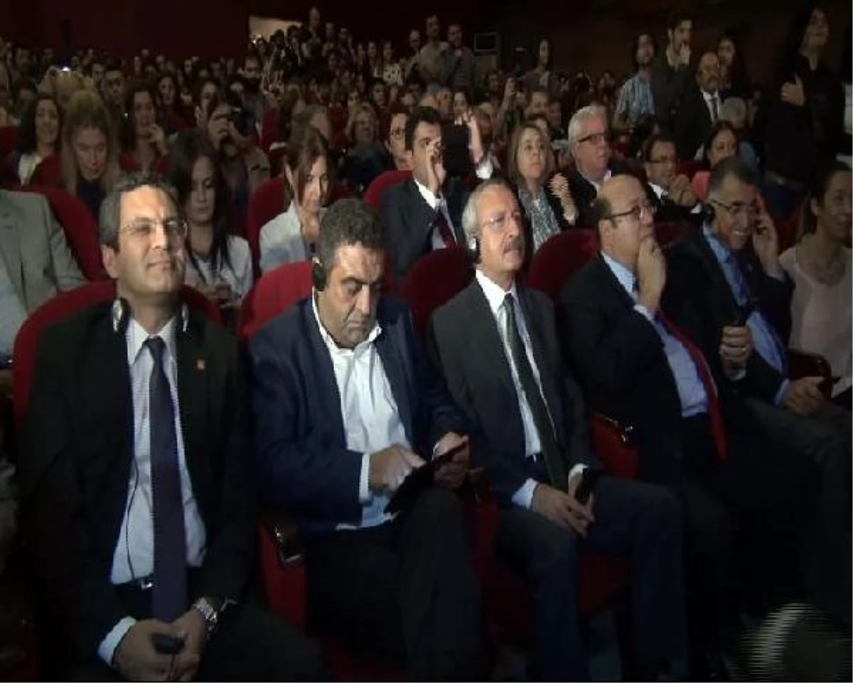 Kılıçdaroğlu\'nun Katıldığı Konferansta "Gezi Parkı" Sloganları