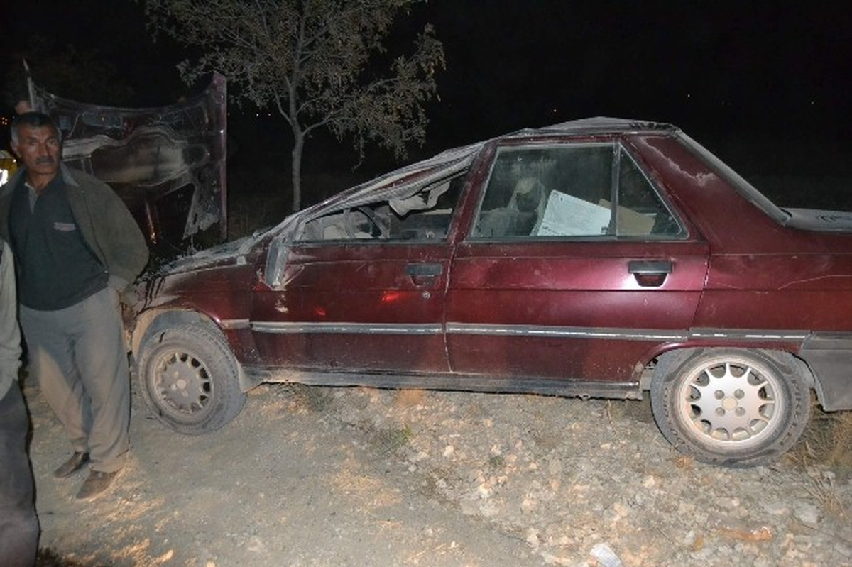 Otomobil Takla Attı: 4 Yaralı