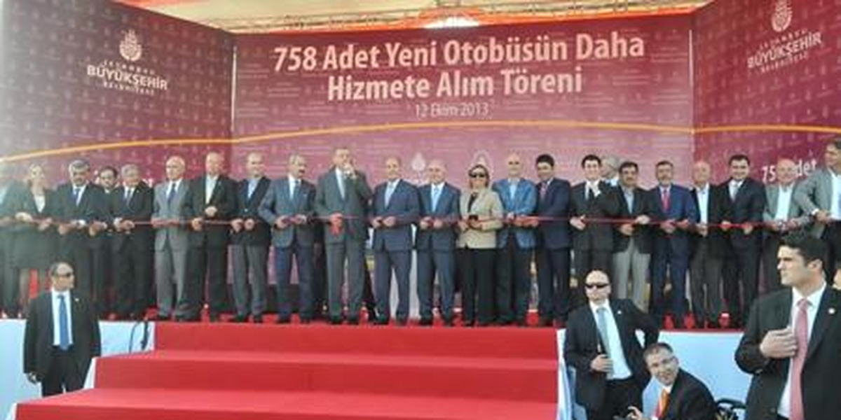 758 Yeni Otobüs İstanbullular\'ın Hizmetinde Olacak