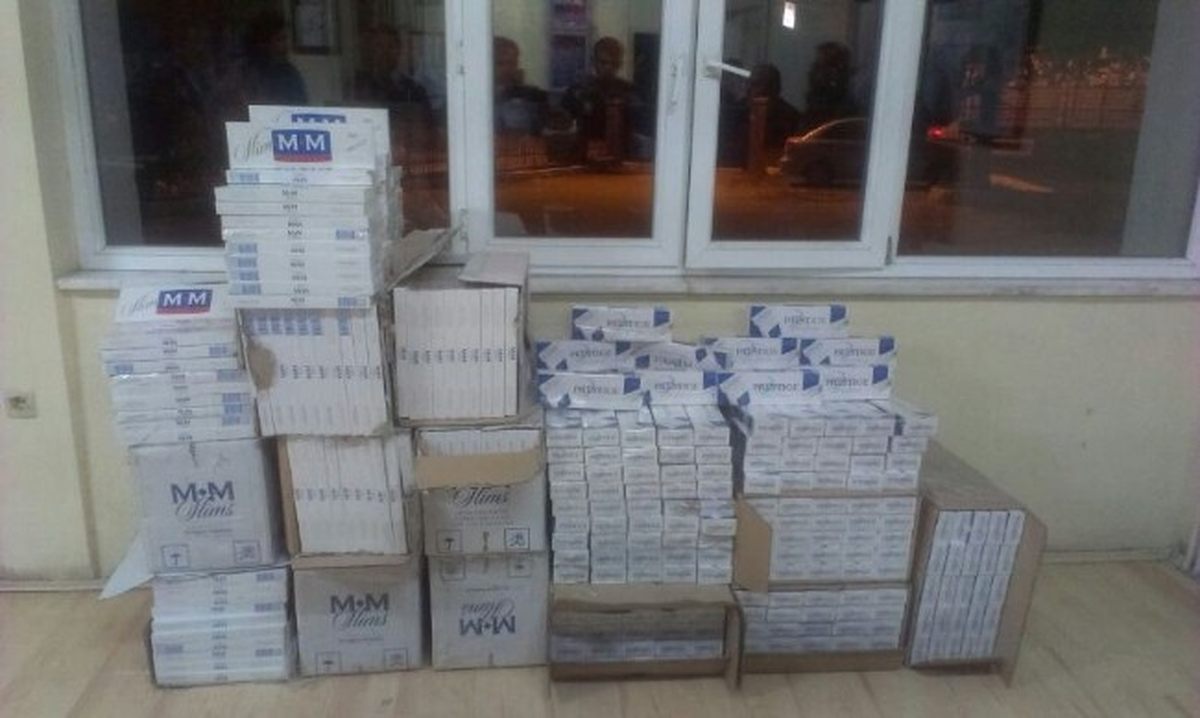 8 Bin 500 Paket Kaçak Sigara Ele Geçirildi