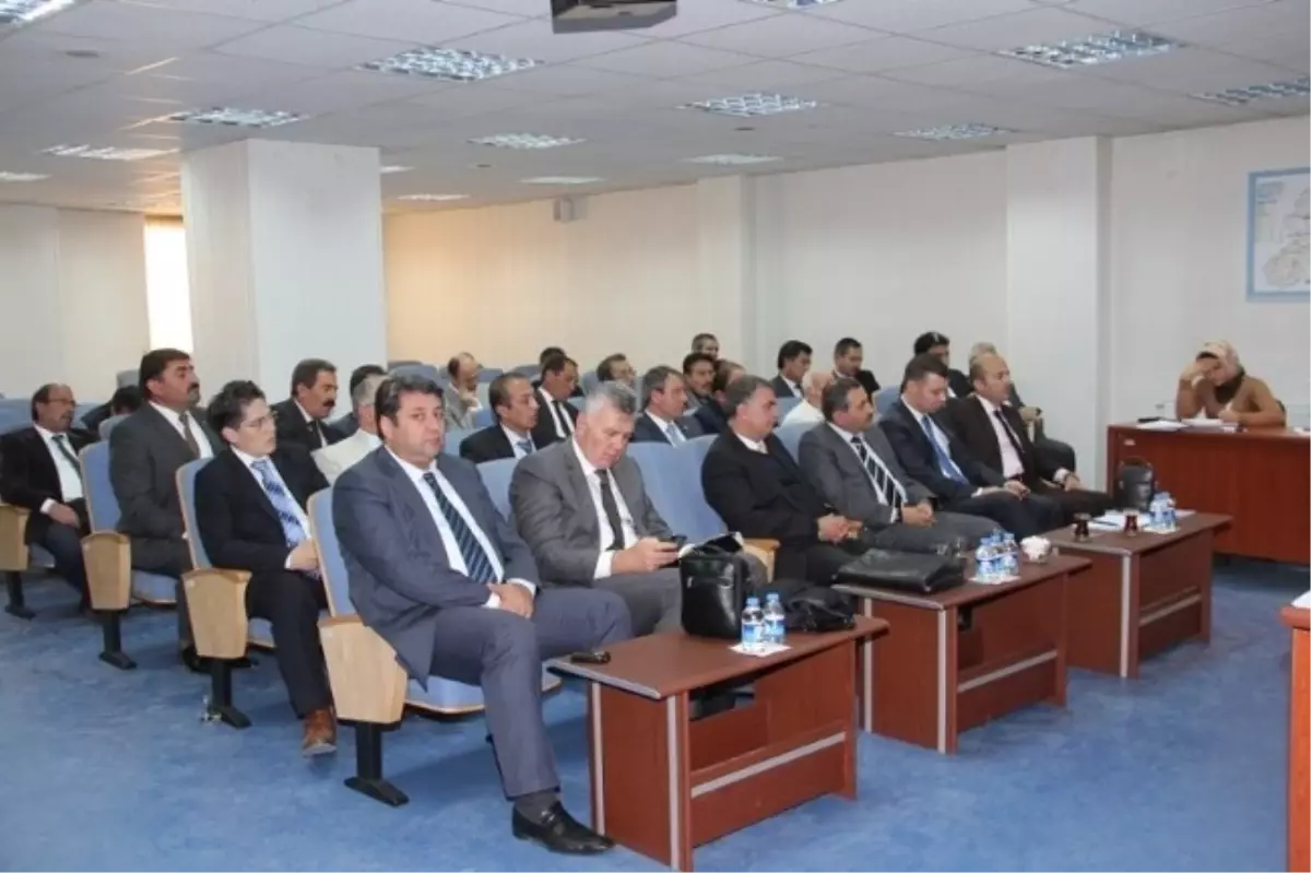 Bayburt\'ta 2013 Yılı 4. Dönem Koordinasyon Toplantısı Yapıldı