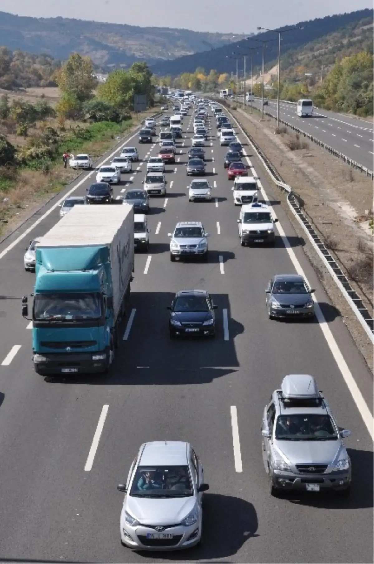 Bayram Trafiğinin İkinci Gününde Manzara Değişmedi