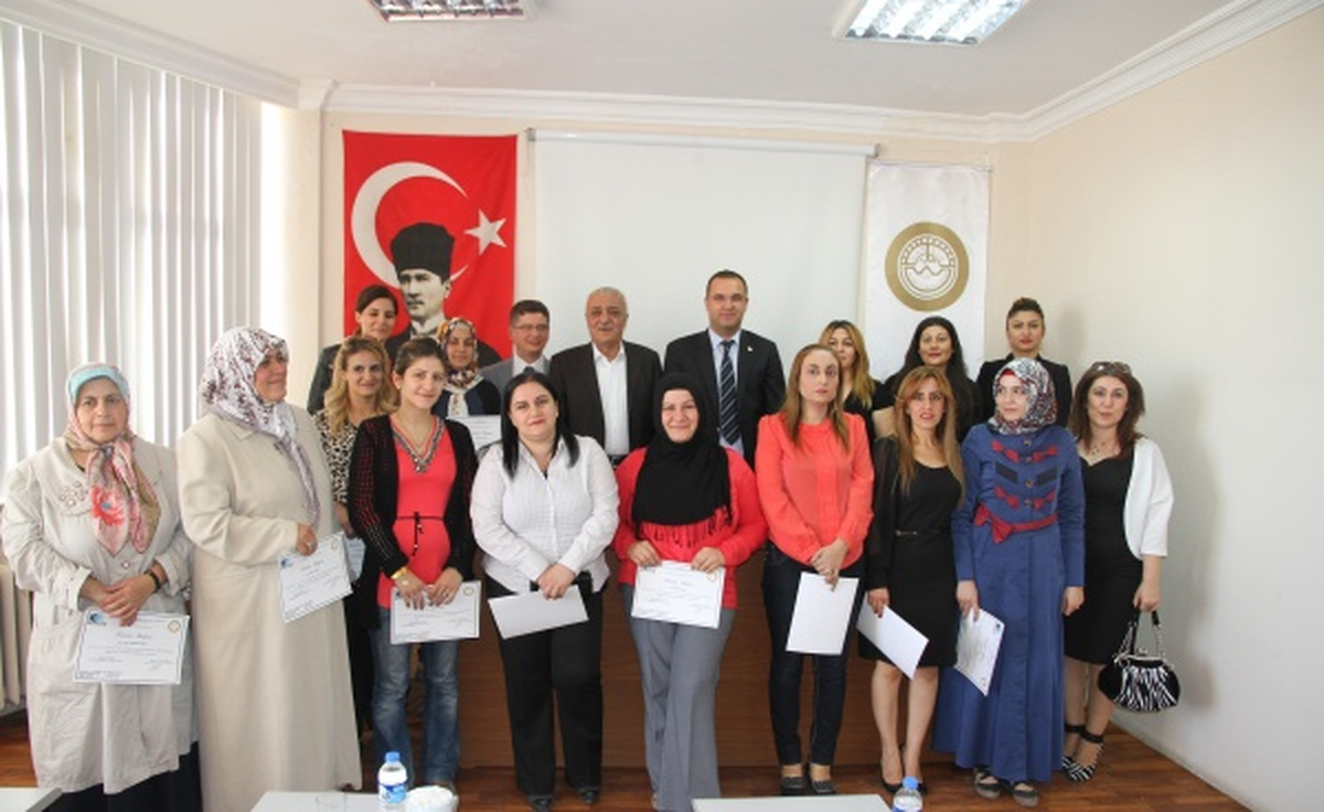 Mardinli Girişimci Bayanlara Sertifikaları Törenle Verildi