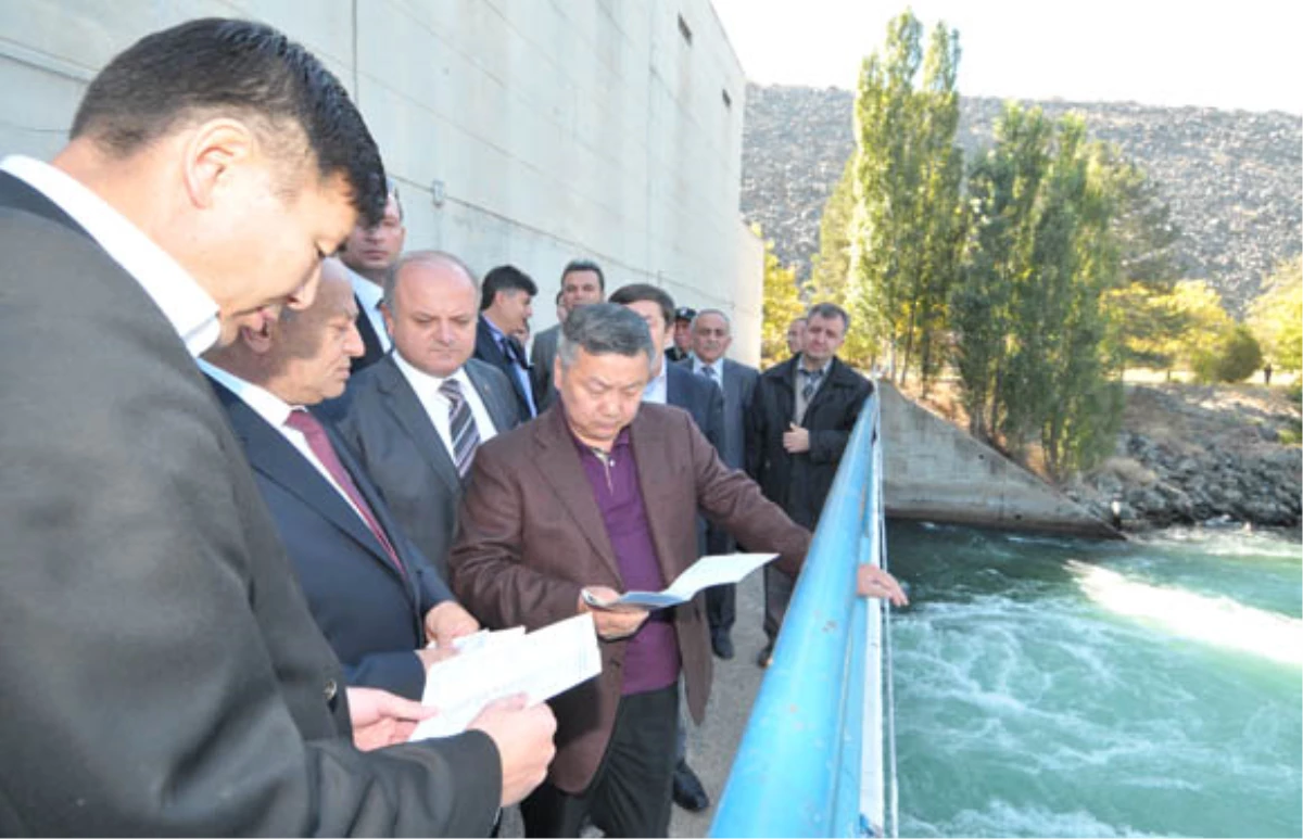 Moğolistan Meclis Başkanı Hirfanlı Barajını Gezdi