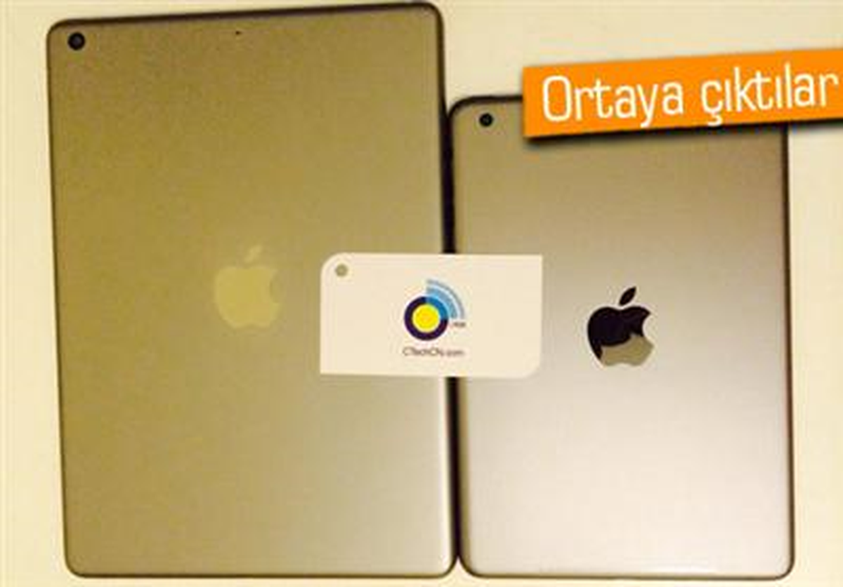 Altın Renkli İpad 5 ve İpad Mini 2 Sızdırıldı