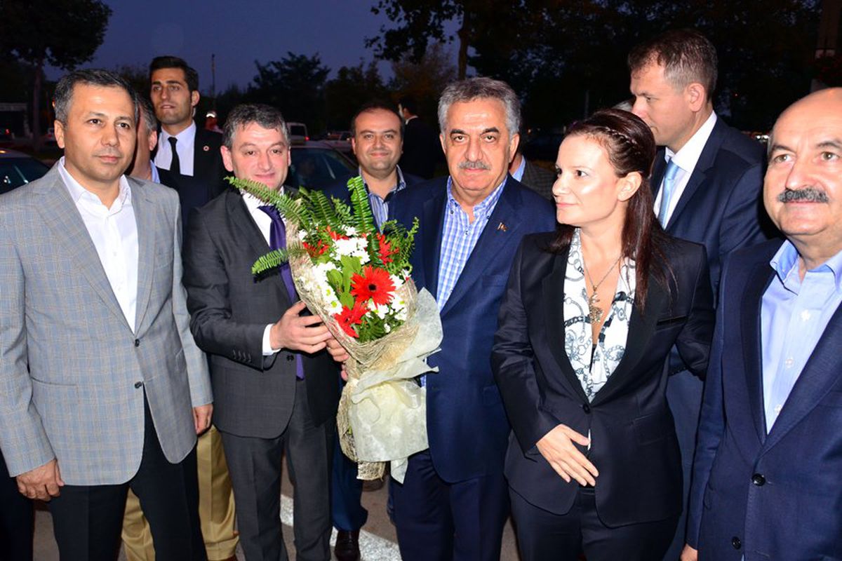 Bakanlar; Yazıcı ve Müezzinoğlu TSO\'da Toplantıya Katıldı