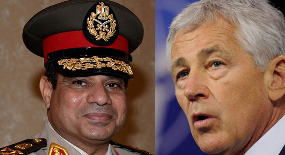 Hagel Es Sisi ile Görüştü