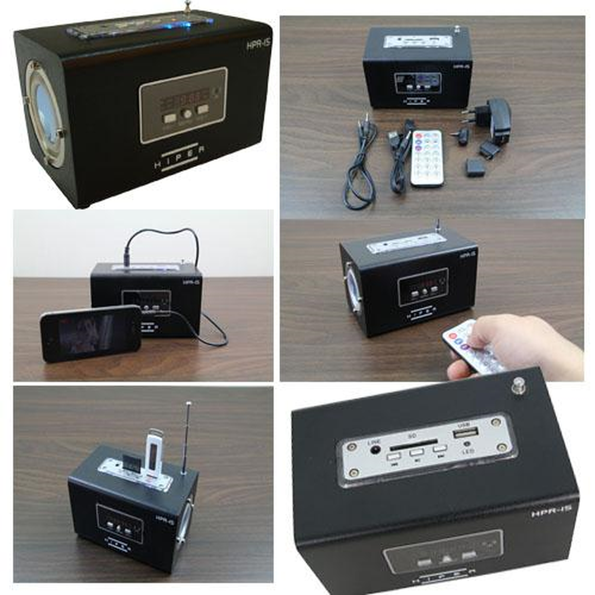 Hiper Hpr-15 Portatif Radyolu Speaker