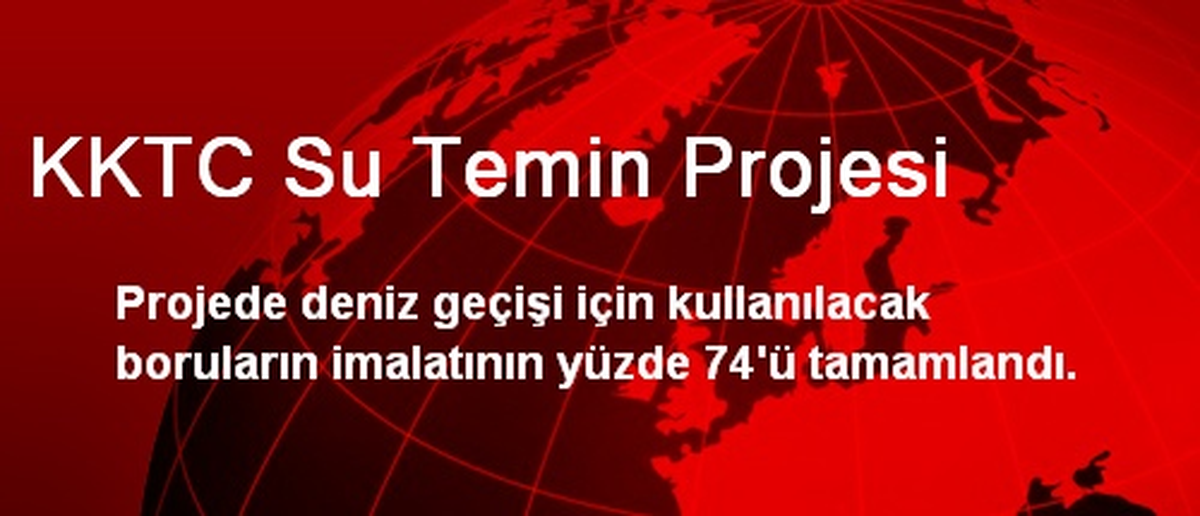 KKTC Su Temin Projesi