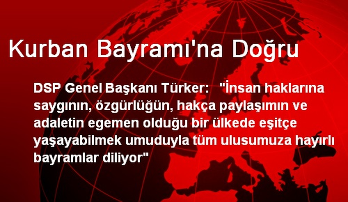 Kurban Bayramı\'na Doğru