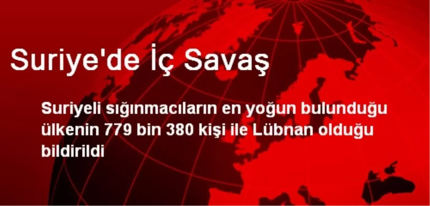 Suriye\'de İç Savaş