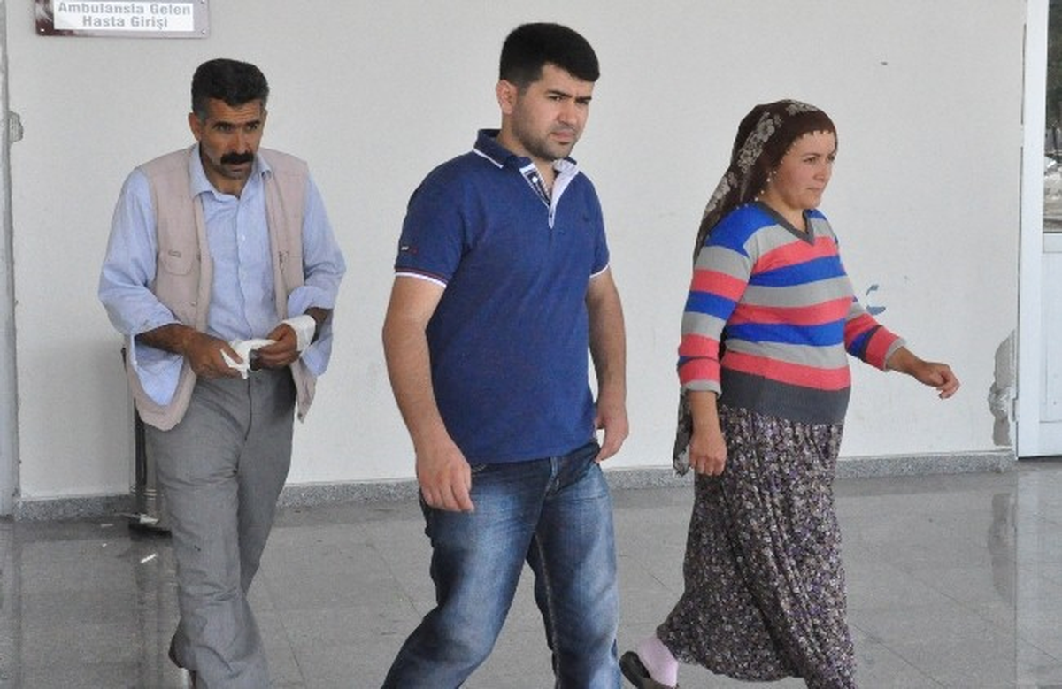 Acemi Kasaplar Hastanelik Oldu