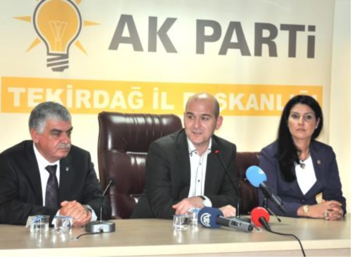 AK Parti Genel Başkan Yardımcısı Soylu Açıklaması